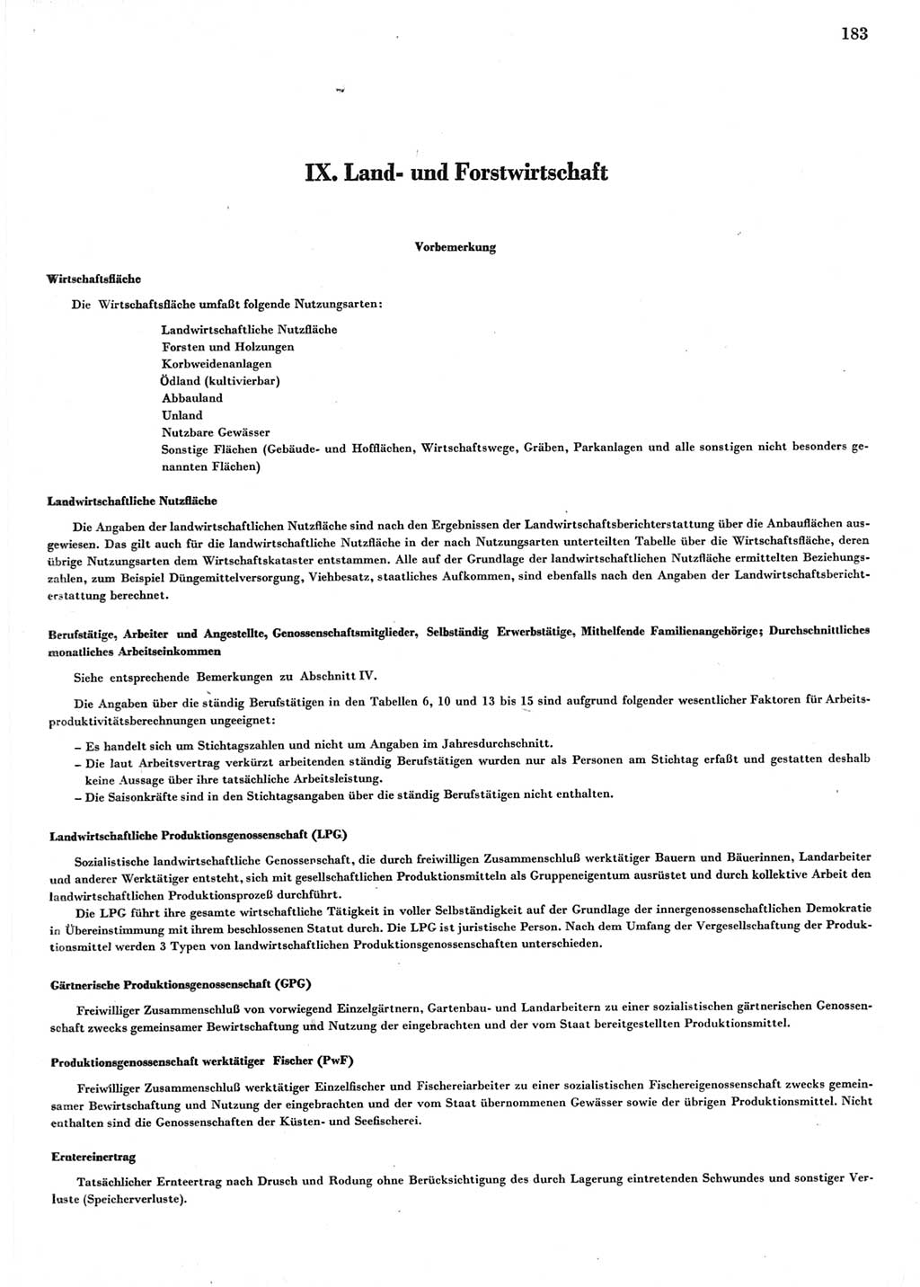 Statistisches Jahrbuch der Deutschen Demokratischen Republik (DDR) 1973, Seite 183 (Stat. Jb. DDR 1973, S. 183)