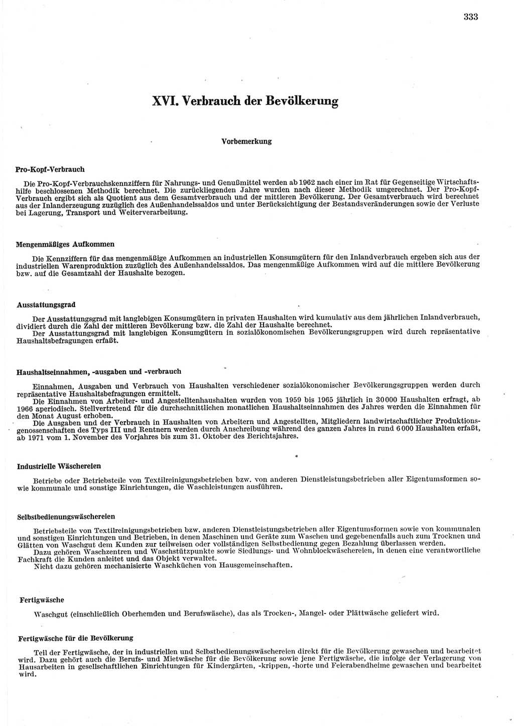 Statistisches Jahrbuch der Deutschen Demokratischen Republik (DDR) 1973, Seite 333 (Stat. Jb. DDR 1973, S. 333)