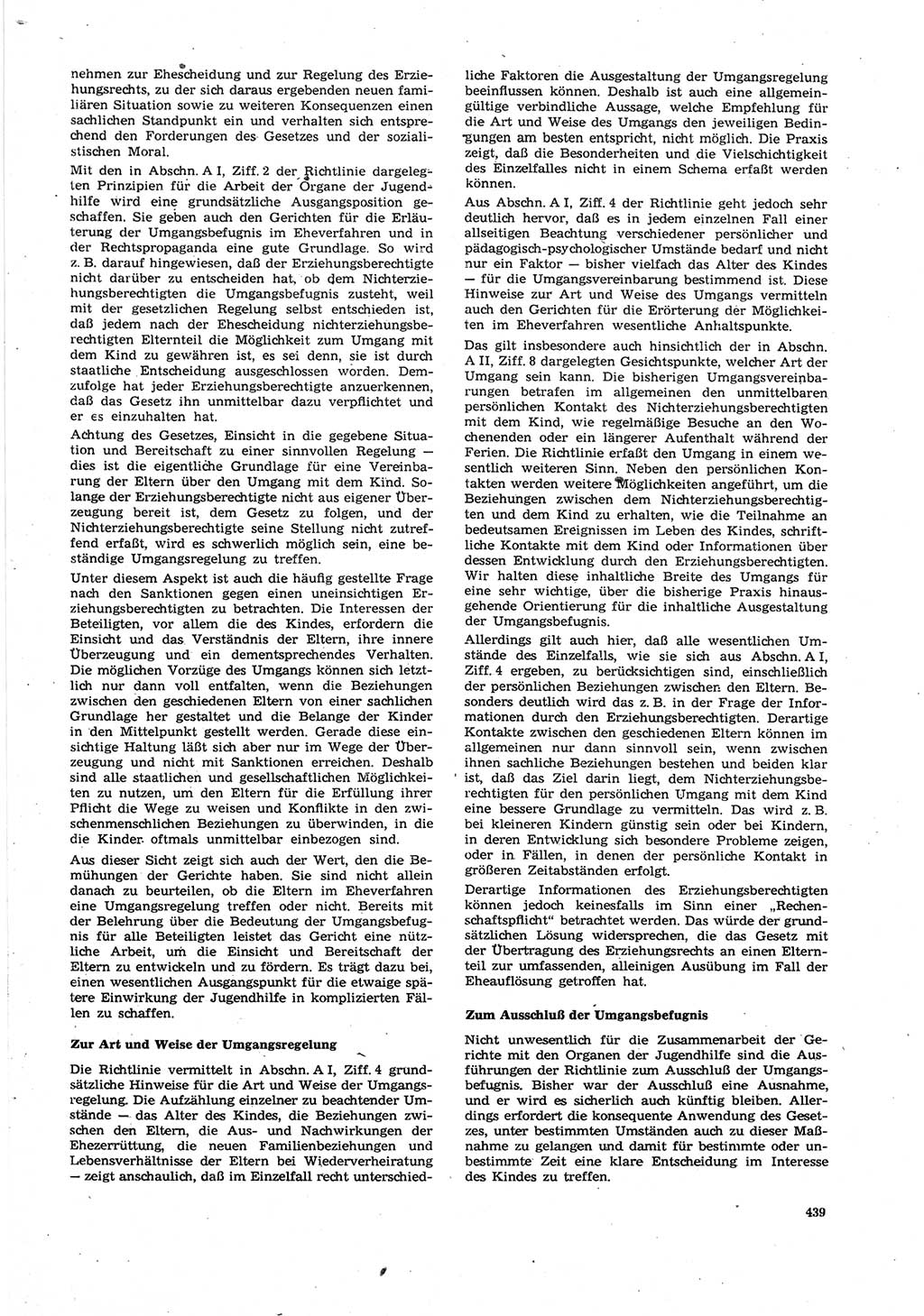 Neue Justiz (NJ), Zeitschrift für Recht und Rechtswissenschaft [Deutsche Demokratische Republik (DDR)], 27. Jahrgang 1973, Seite 439 (NJ DDR 1973, S. 439)