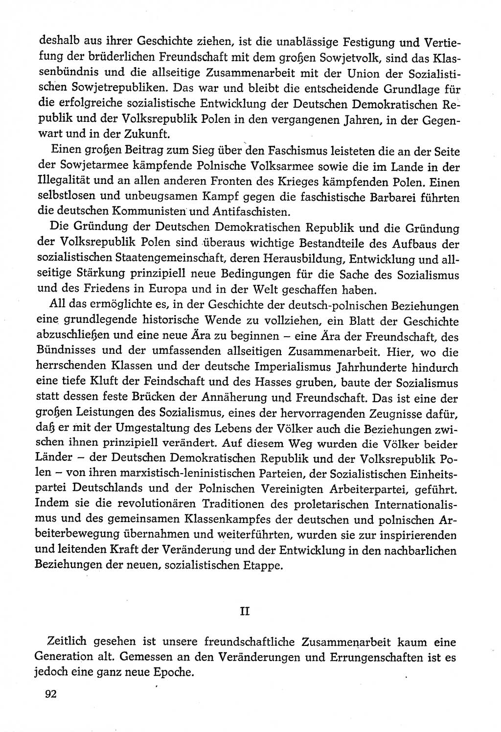 Dokumente der Sozialistischen Einheitspartei Deutschlands (SED) [Deutsche Demokratische Republik (DDR)] 1974-1975, Seite 92 (Dok. SED DDR 1978, Bd. ⅩⅤ, S. 92)