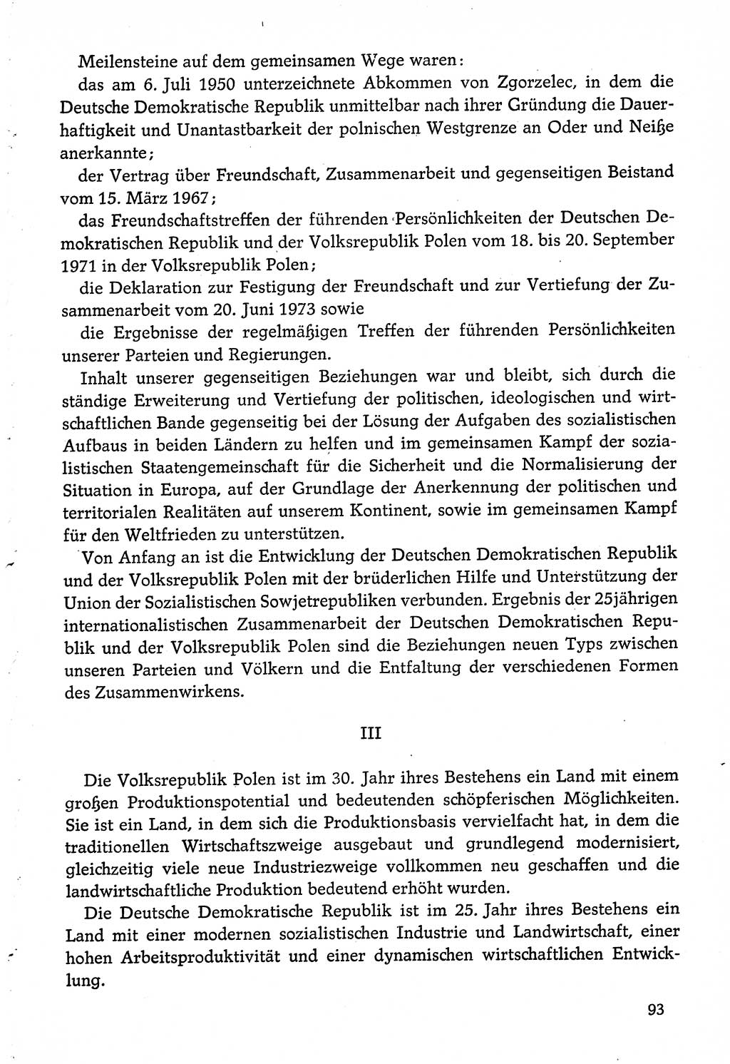 Dokumente der Sozialistischen Einheitspartei Deutschlands (SED) [Deutsche Demokratische Republik (DDR)] 1974-1975, Seite 93 (Dok. SED DDR 1978, Bd. ⅩⅤ, S. 93)