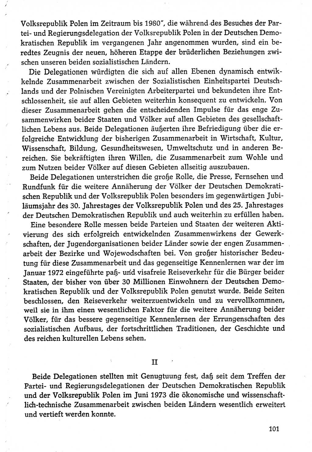 Dokumente der Sozialistischen Einheitspartei Deutschlands (SED) [Deutsche Demokratische Republik (DDR)] 1974-1975, Seite 101 (Dok. SED DDR 1978, Bd. ⅩⅤ, S. 101)