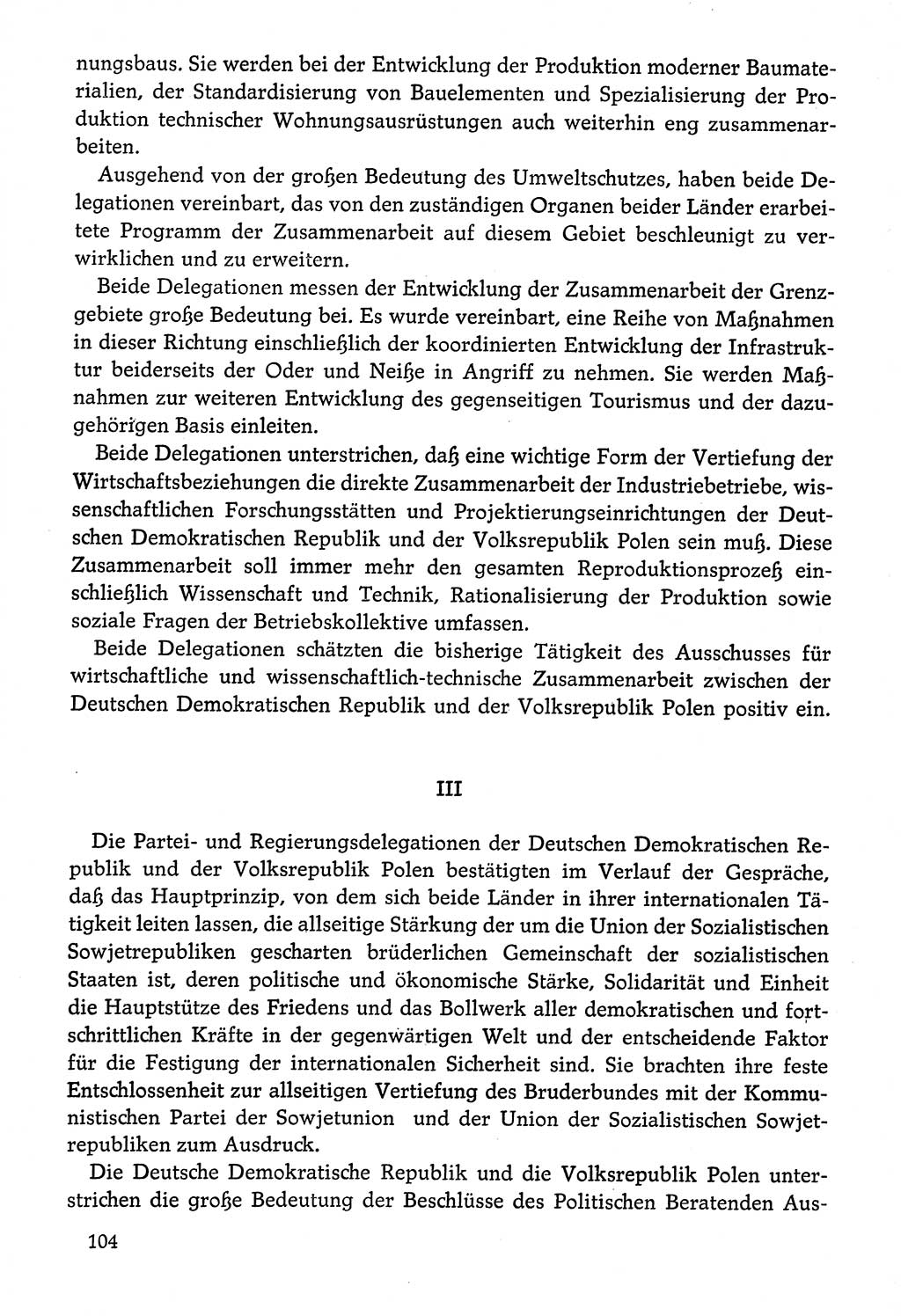 Dokumente der Sozialistischen Einheitspartei Deutschlands (SED) [Deutsche Demokratische Republik (DDR)] 1974-1975, Seite 104 (Dok. SED DDR 1978, Bd. ⅩⅤ, S. 104)