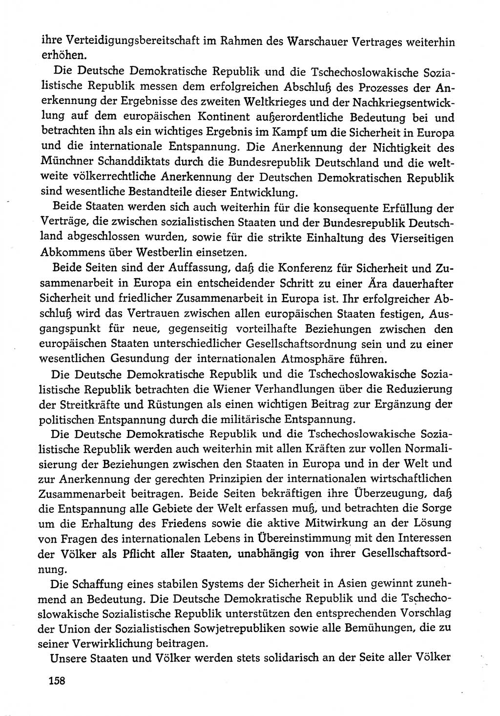 Dokumente der Sozialistischen Einheitspartei Deutschlands (SED) [Deutsche Demokratische Republik (DDR)] 1974-1975, Seite 158 (Dok. SED DDR 1978, Bd. ⅩⅤ, S. 158)
