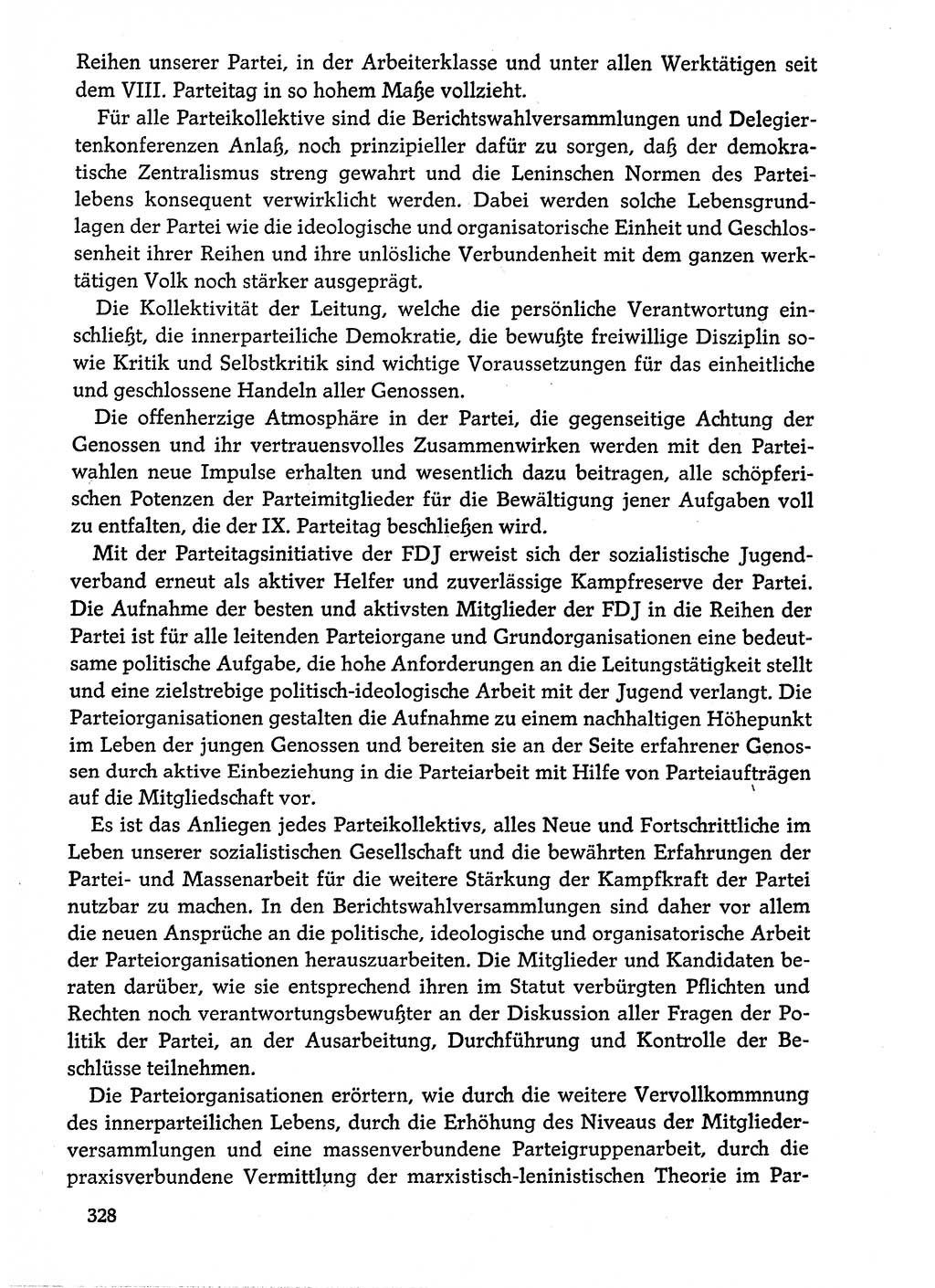 Dokumente der Sozialistischen Einheitspartei Deutschlands (SED) [Deutsche Demokratische Republik (DDR)] 1974-1975, Seite 328 (Dok. SED DDR 1978, Bd. ⅩⅤ, S. 328)