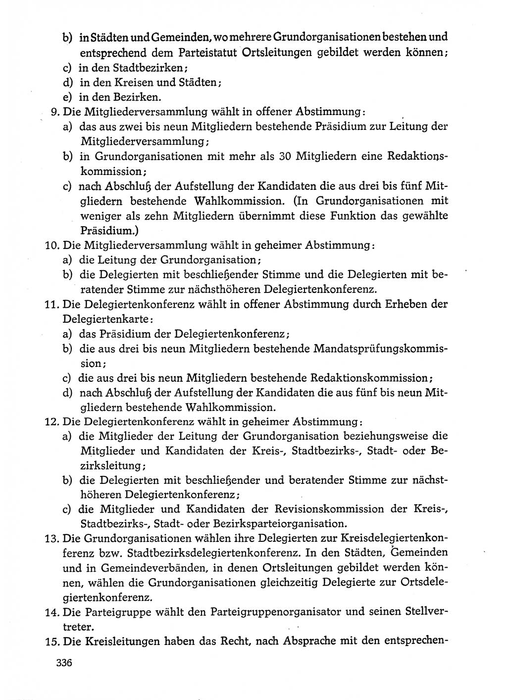Dokumente der Sozialistischen Einheitspartei Deutschlands (SED) [Deutsche Demokratische Republik (DDR)] 1974-1975, Seite 336 (Dok. SED DDR 1978, Bd. ⅩⅤ, S. 336)