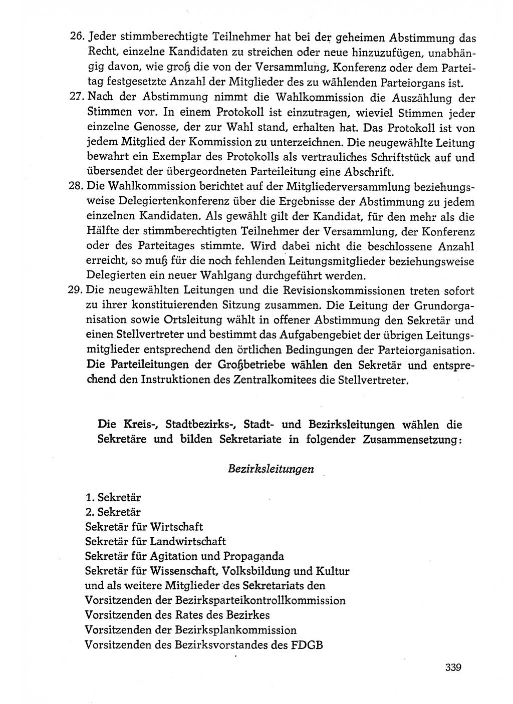 Dokumente der Sozialistischen Einheitspartei Deutschlands (SED) [Deutsche Demokratische Republik (DDR)] 1974-1975, Seite 339 (Dok. SED DDR 1978, Bd. ⅩⅤ, S. 339)