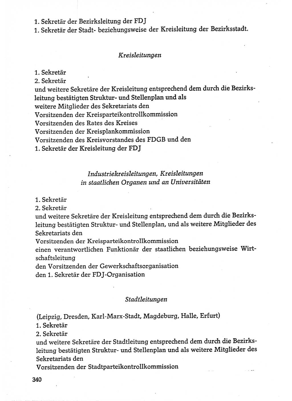 Dokumente der Sozialistischen Einheitspartei Deutschlands (SED) [Deutsche Demokratische Republik (DDR)] 1974-1975, Seite 340 (Dok. SED DDR 1978, Bd. ⅩⅤ, S. 340)