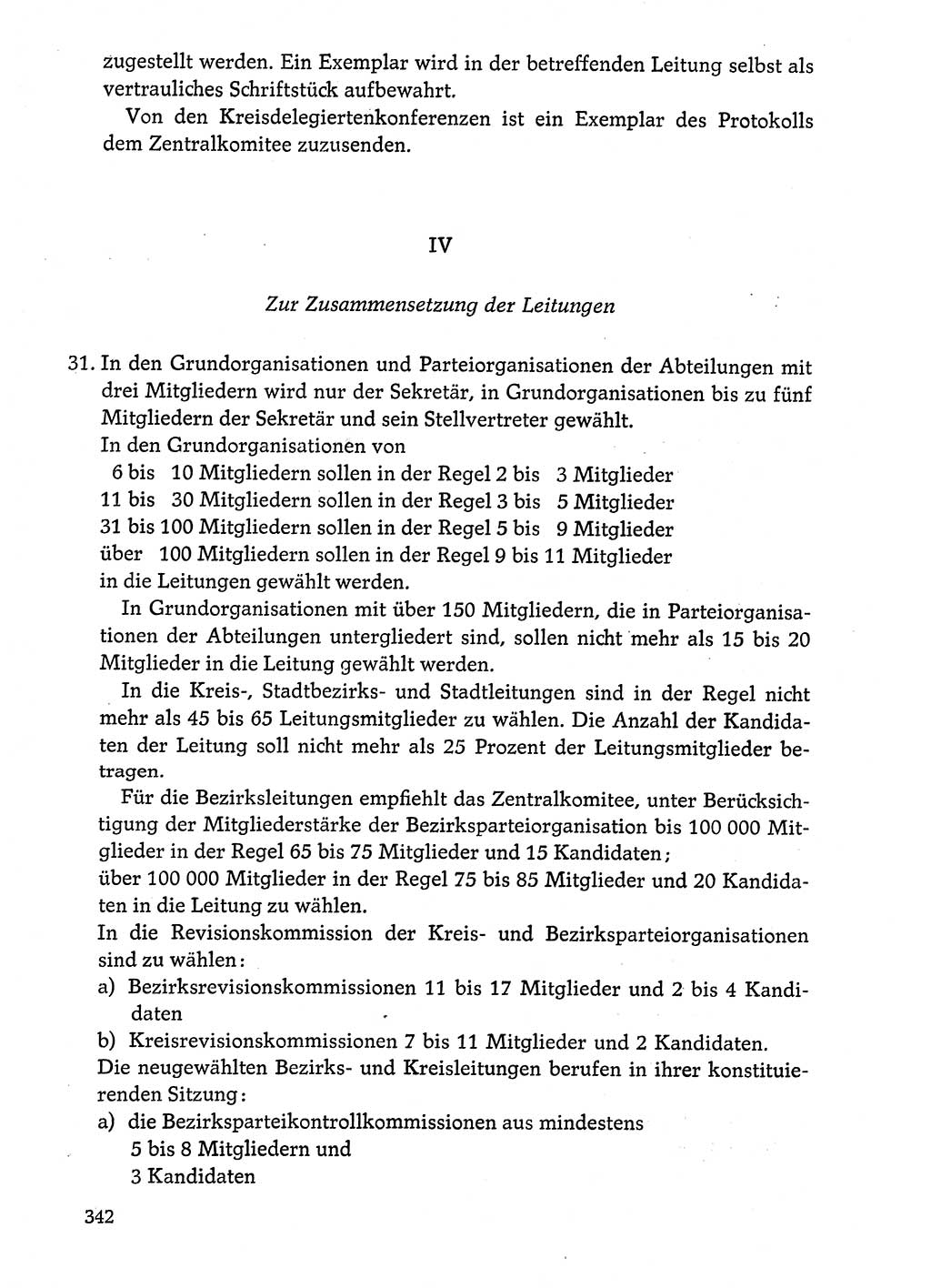 Dokumente der Sozialistischen Einheitspartei Deutschlands (SED) [Deutsche Demokratische Republik (DDR)] 1974-1975, Seite 342 (Dok. SED DDR 1978, Bd. ⅩⅤ, S. 342)