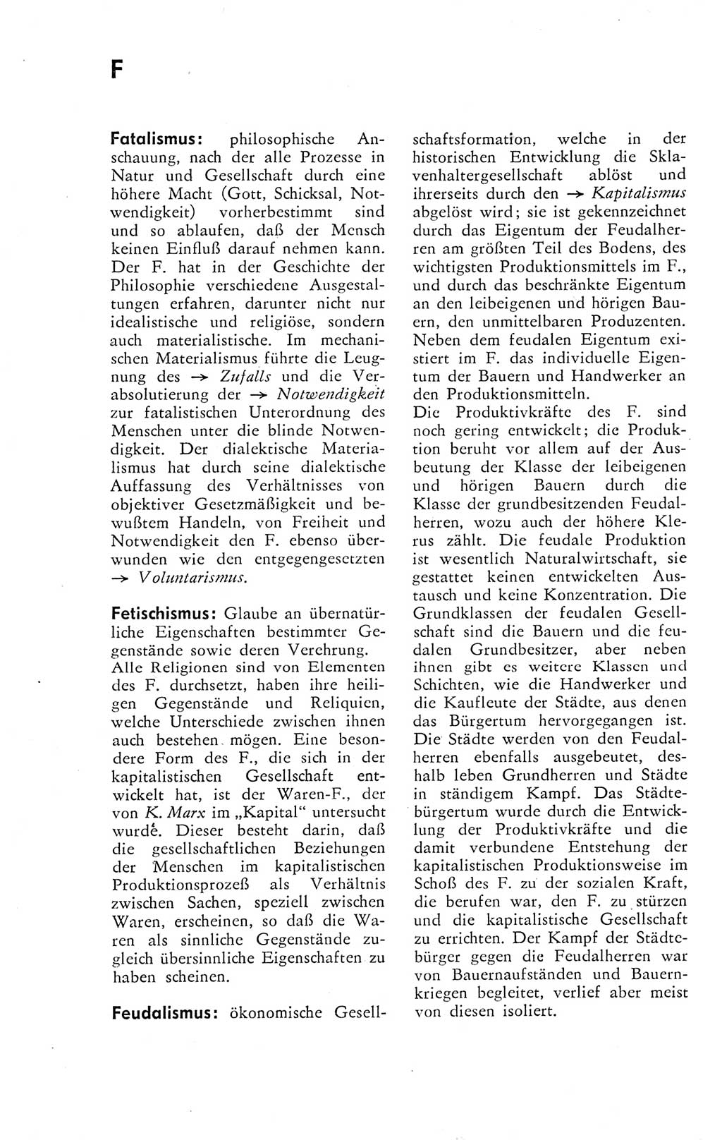 Kleines Wörterbuch der marxistisch-leninistischen Philosophie [Deutsche Demokratische Republik (DDR)] 1974, Seite 100 (Kl. Wb. ML Phil. DDR 1974, S. 100)