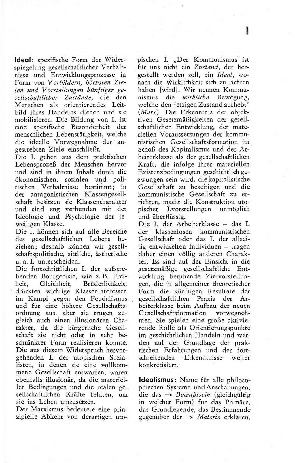 Kleines Wörterbuch der marxistisch-leninistischen Philosophie [Deutsche Demokratische Republik (DDR)] 1974, Seite 135 (Kl. Wb. ML Phil. DDR 1974, S. 135)