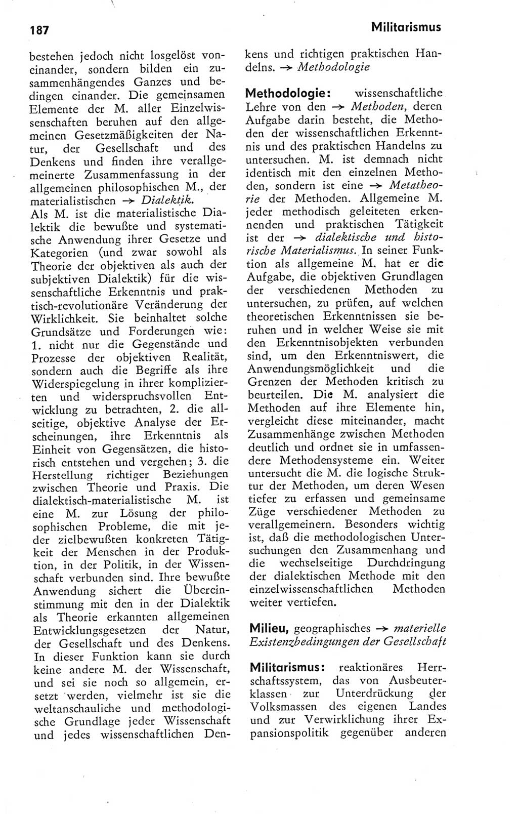 Kleines Wörterbuch der marxistisch-leninistischen Philosophie [Deutsche Demokratische Republik (DDR)] 1974, Seite 176 (Kl. Wb. ML Phil. DDR 1974, S. 176)