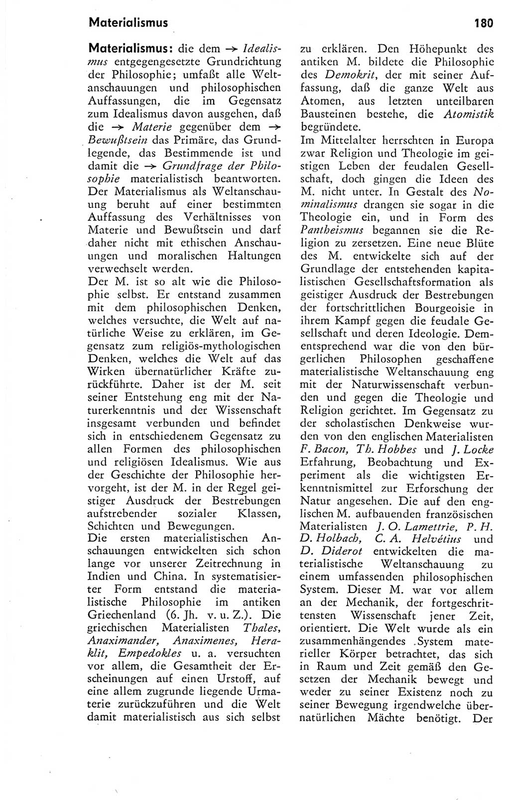 Kleines Wörterbuch der marxistisch-leninistischen Philosophie [Deutsche Demokratische Republik (DDR)] 1974, Seite 183 (Kl. Wb. ML Phil. DDR 1974, S. 183)