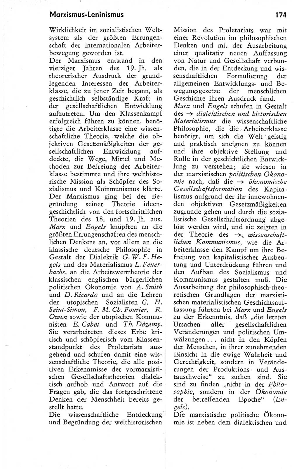 Kleines Wörterbuch der marxistisch-leninistischen Philosophie [Deutsche Demokratische Republik (DDR)] 1974, Seite 189 (Kl. Wb. ML Phil. DDR 1974, S. 189)