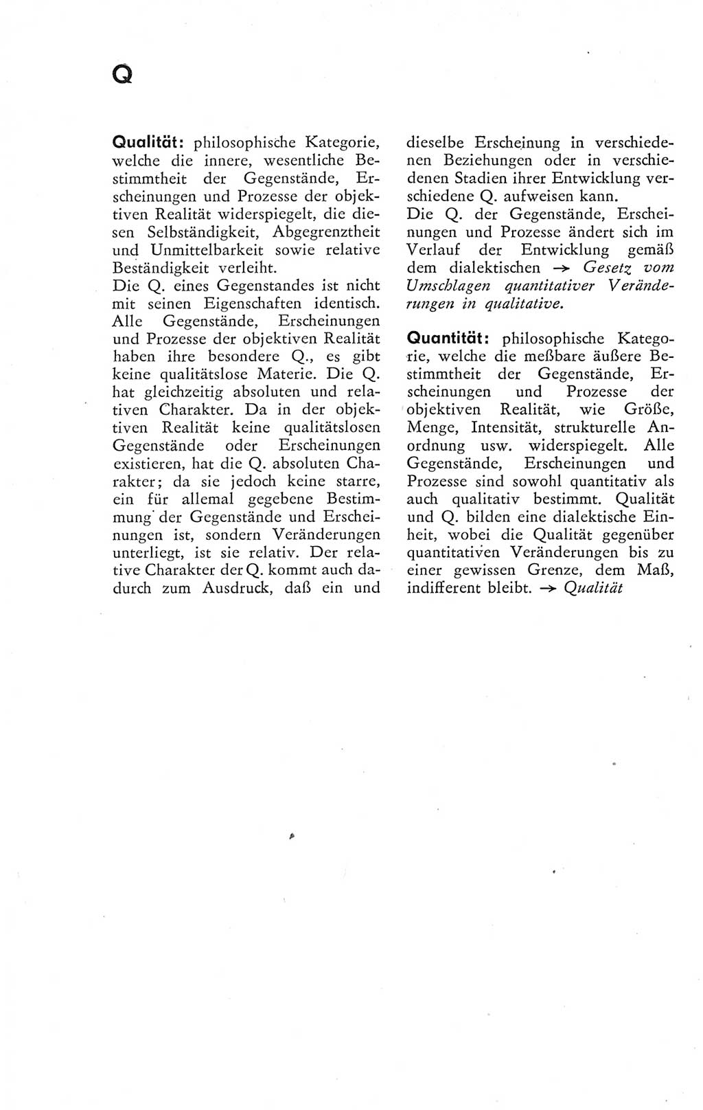 Kleines Wörterbuch der marxistisch-leninistischen Philosophie [Deutsche Demokratische Republik (DDR)] 1974, Seite 238 (Kl. Wb. ML Phil. DDR 1974, S. 238)
