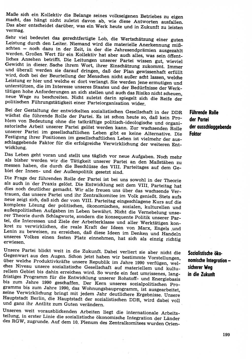 Neuer Weg (NW), Organ des Zentralkomitees (ZK) der SED (Sozialistische Einheitspartei Deutschlands) für Fragen des Parteilebens, 29. Jahrgang [Deutsche Demokratische Republik (DDR)] 1974, Seite 199 (NW ZK SED DDR 1974, S. 199)