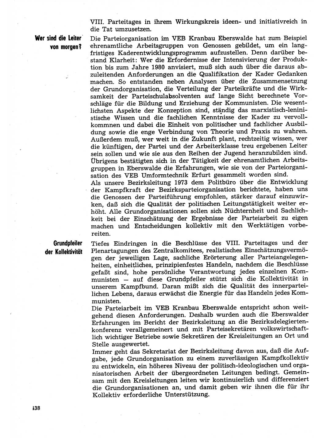 Neuer Weg (NW), Organ des Zentralkomitees (ZK) der SED (Sozialistische Einheitspartei Deutschlands) für Fragen des Parteilebens, 29. Jahrgang [Deutsche Demokratische Republik (DDR)] 1974, Seite 438 (NW ZK SED DDR 1974, S. 438)