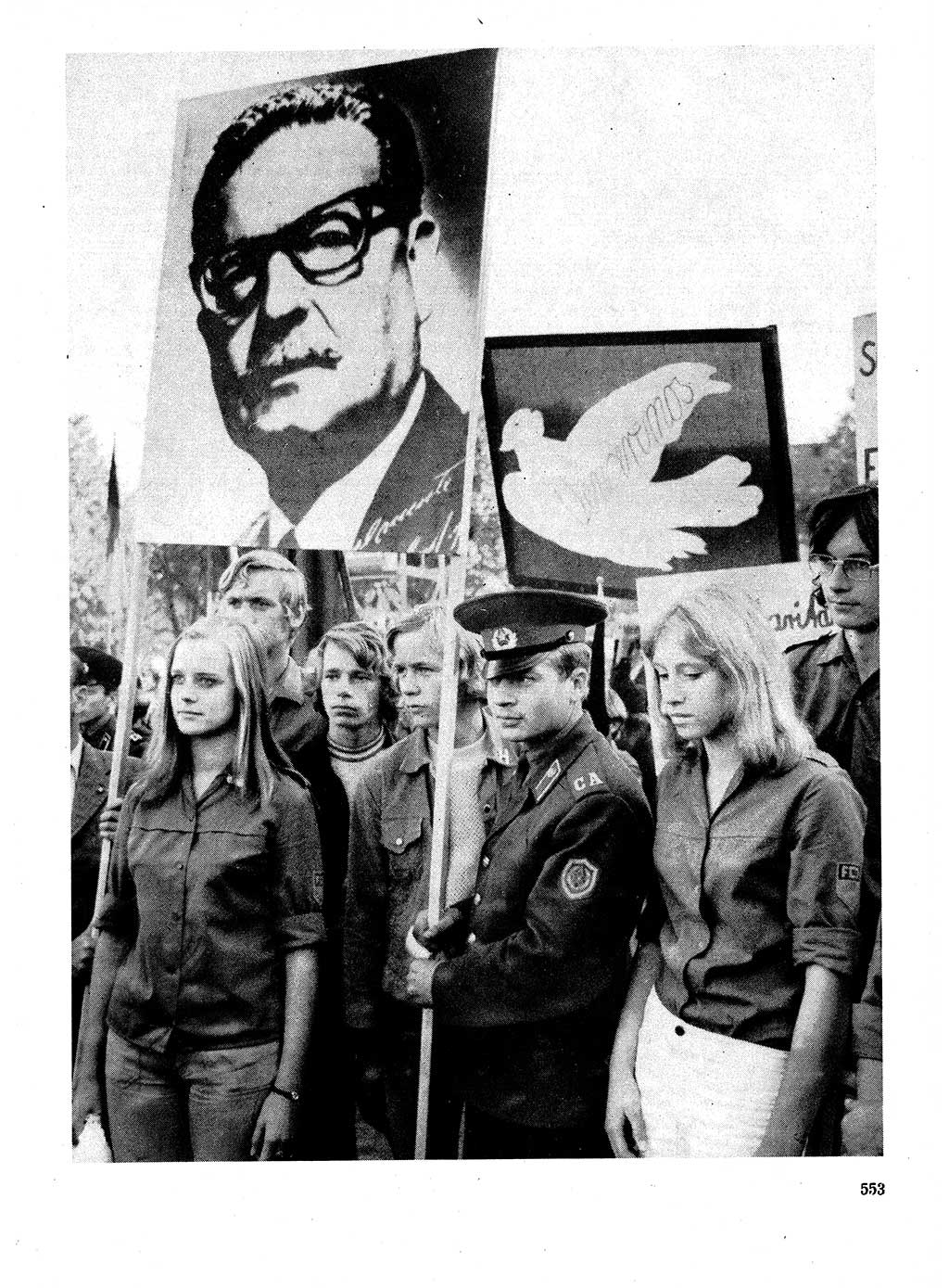 Neuer Weg (NW), Organ des Zentralkomitees (ZK) der SED (Sozialistische Einheitspartei Deutschlands) für Fragen des Parteilebens, 29. Jahrgang [Deutsche Demokratische Republik (DDR)] 1974, Seite 553 (NW ZK SED DDR 1974, S. 553)