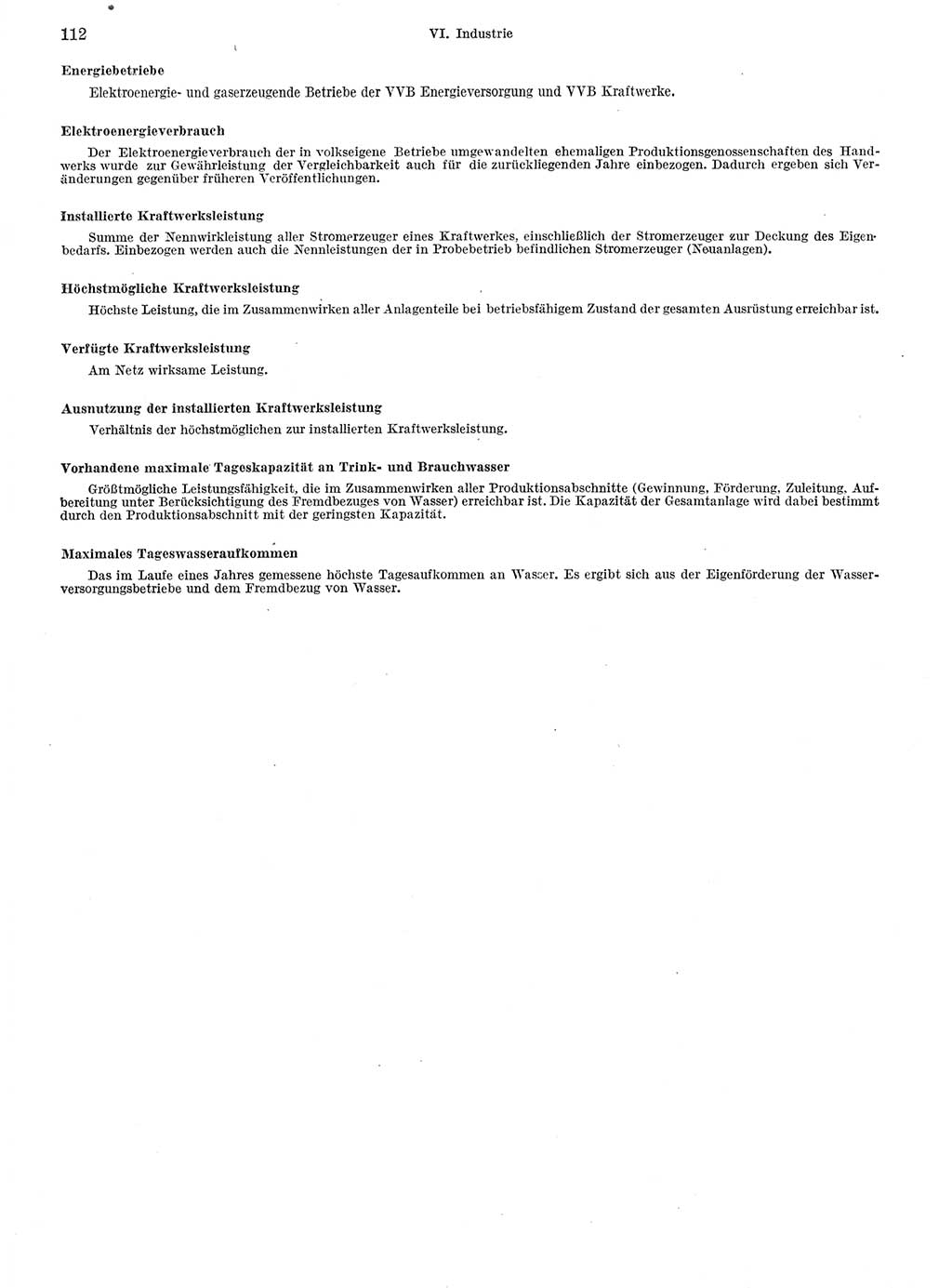 Statistisches Jahrbuch der Deutschen Demokratischen Republik (DDR) 1974, Seite 112 (Stat. Jb. DDR 1974, S. 112)