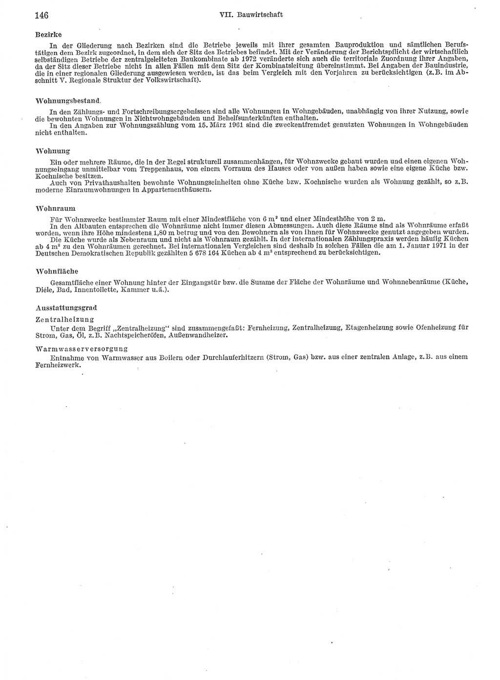 Statistisches Jahrbuch der Deutschen Demokratischen Republik (DDR) 1974, Seite 146 (Stat. Jb. DDR 1974, S. 146)