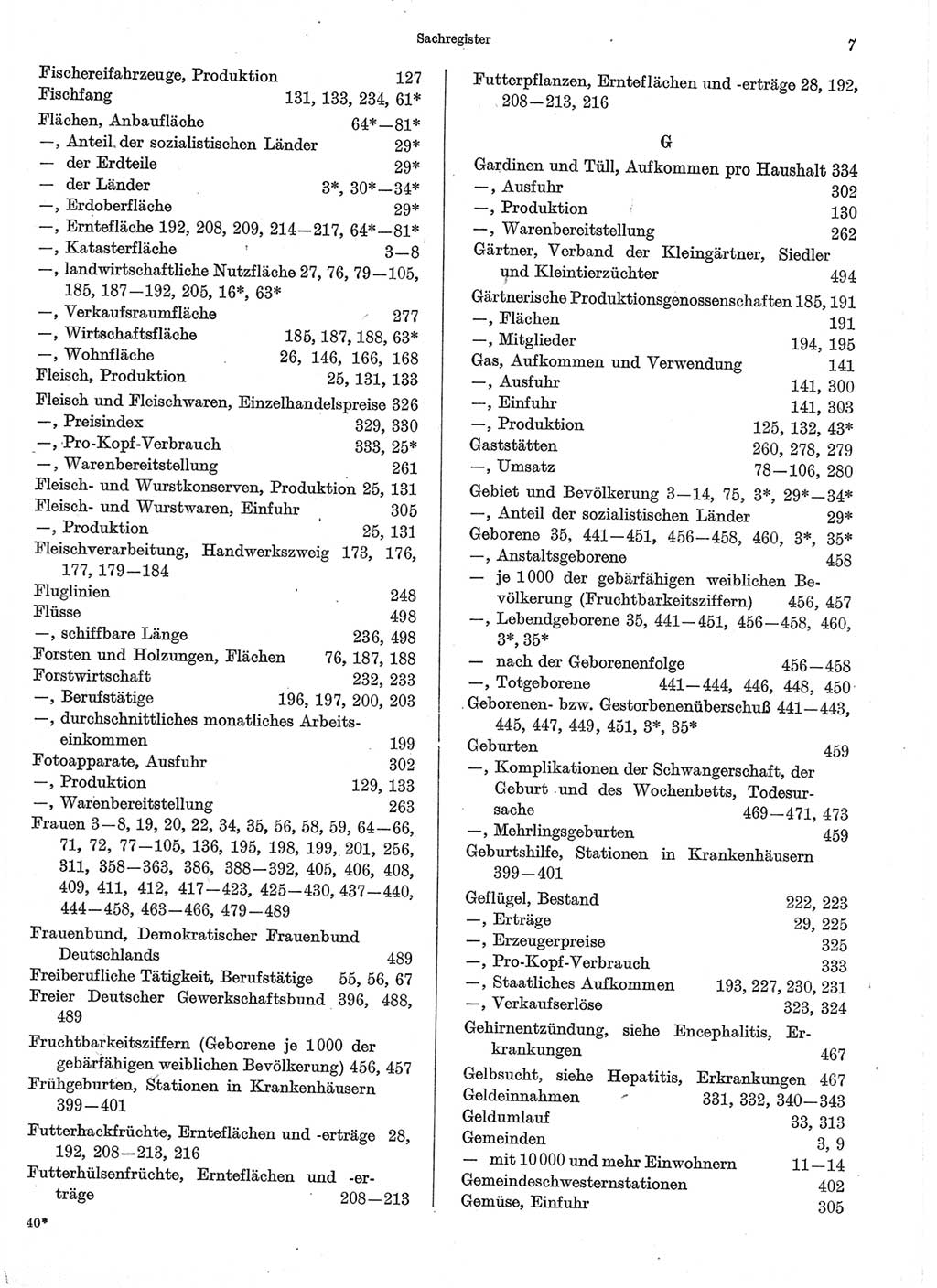 Statistisches Jahrbuch der Deutschen Demokratischen Republik (DDR) 1974, Seite 7 (Stat. Jb. DDR 1974, S. 7)
