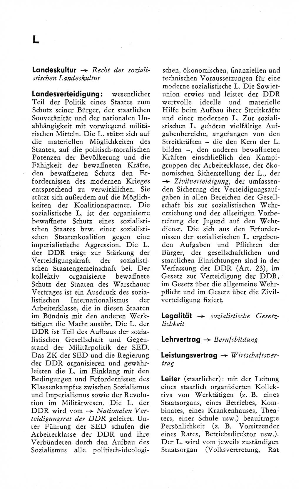 Wörterbuch zum sozialistischen Staat [Deutsche Demokratische Republik (DDR)] 1974, Seite 172 (Wb. soz. St. DDR 1974, S. 172)