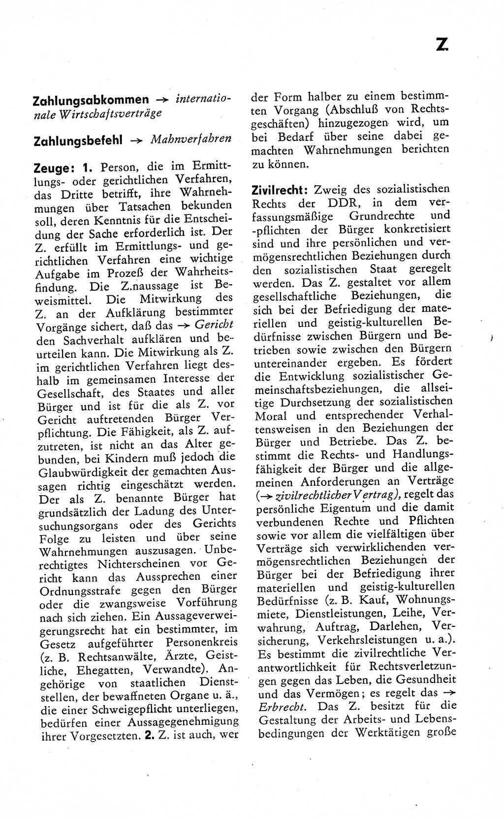 Wörterbuch zum sozialistischen Staat [Deutsche Demokratische Republik (DDR)] 1974, Seite 415 (Wb. soz. St. DDR 1974, S. 415)