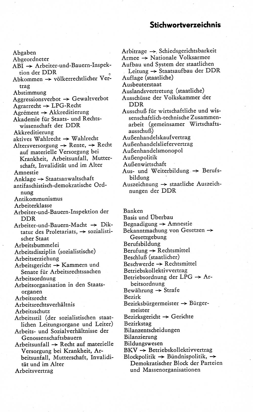 Wörterbuch zum sozialistischen Staat [Deutsche Demokratische Republik (DDR)] 1974, Seite 423 (Wb. soz. St. DDR 1974, S. 423)