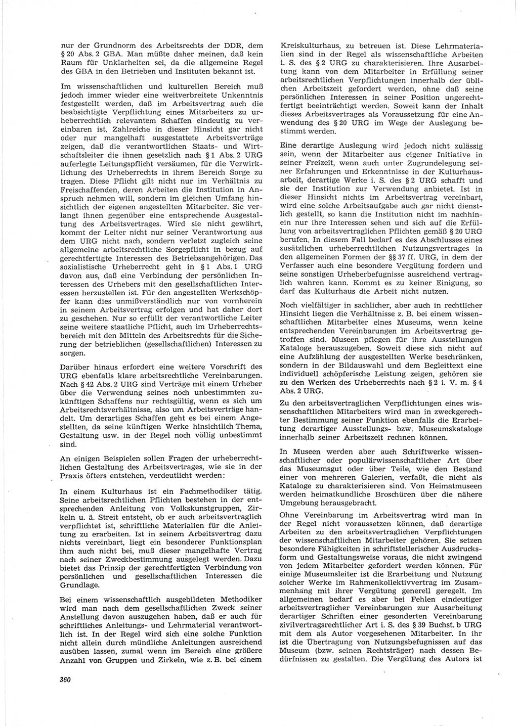 Neue Justiz (NJ), Zeitschrift für Recht und Rechtswissenschaft [Deutsche Demokratische Republik (DDR)], 28. Jahrgang 1974, Seite 360 (NJ DDR 1974, S. 360)