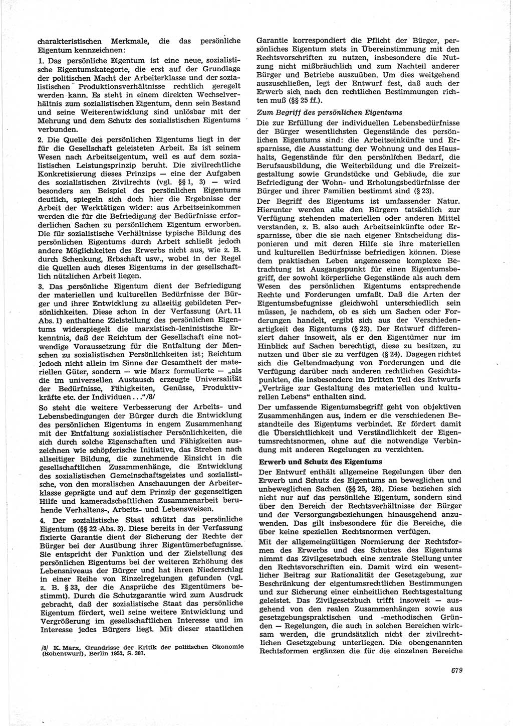 Neue Justiz (NJ), Zeitschrift für Recht und Rechtswissenschaft [Deutsche Demokratische Republik (DDR)], 28. Jahrgang 1974, Seite 679 (NJ DDR 1974, S. 679)