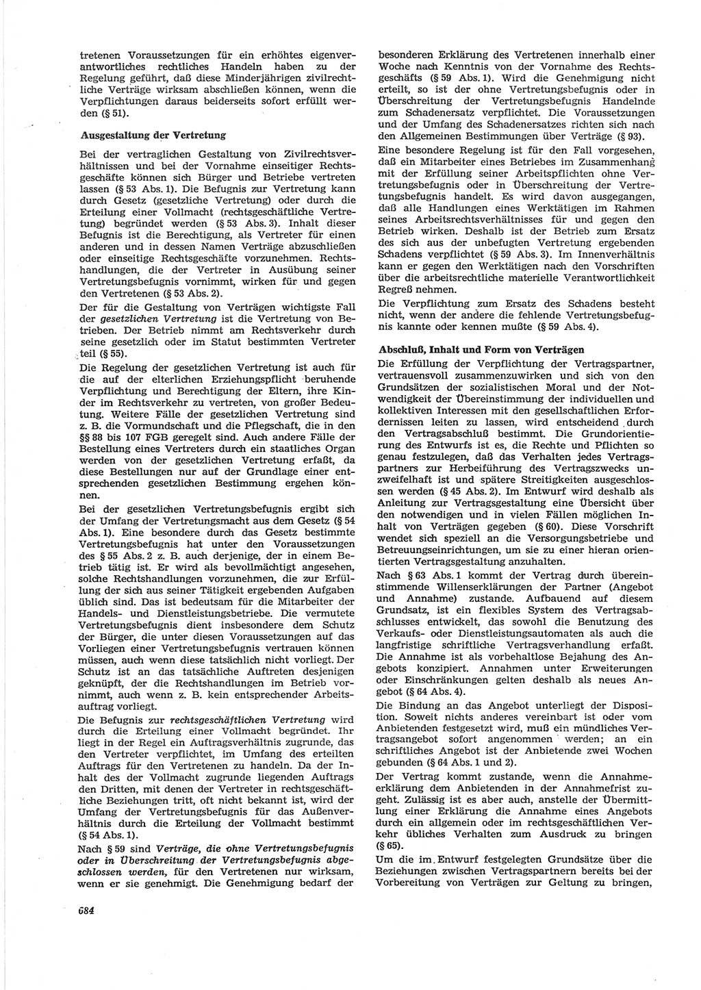 Neue Justiz (NJ), Zeitschrift für Recht und Rechtswissenschaft [Deutsche Demokratische Republik (DDR)], 28. Jahrgang 1974, Seite 684 (NJ DDR 1974, S. 684)