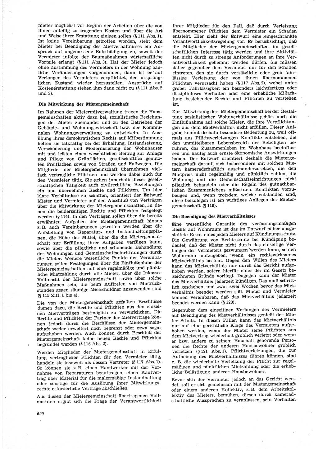 Neue Justiz (NJ), Zeitschrift für Recht und Rechtswissenschaft [Deutsche Demokratische Republik (DDR)], 28. Jahrgang 1974, Seite 690 (NJ DDR 1974, S. 690)