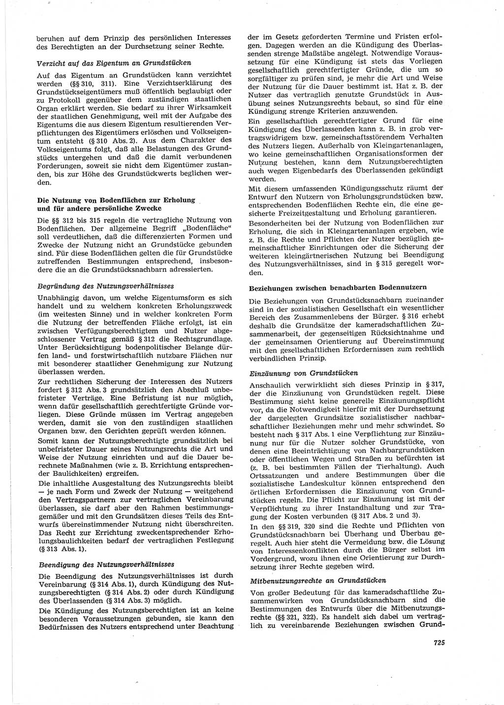 Neue Justiz (NJ), Zeitschrift für Recht und Rechtswissenschaft [Deutsche Demokratische Republik (DDR)], 28. Jahrgang 1974, Seite 725 (NJ DDR 1974, S. 725)