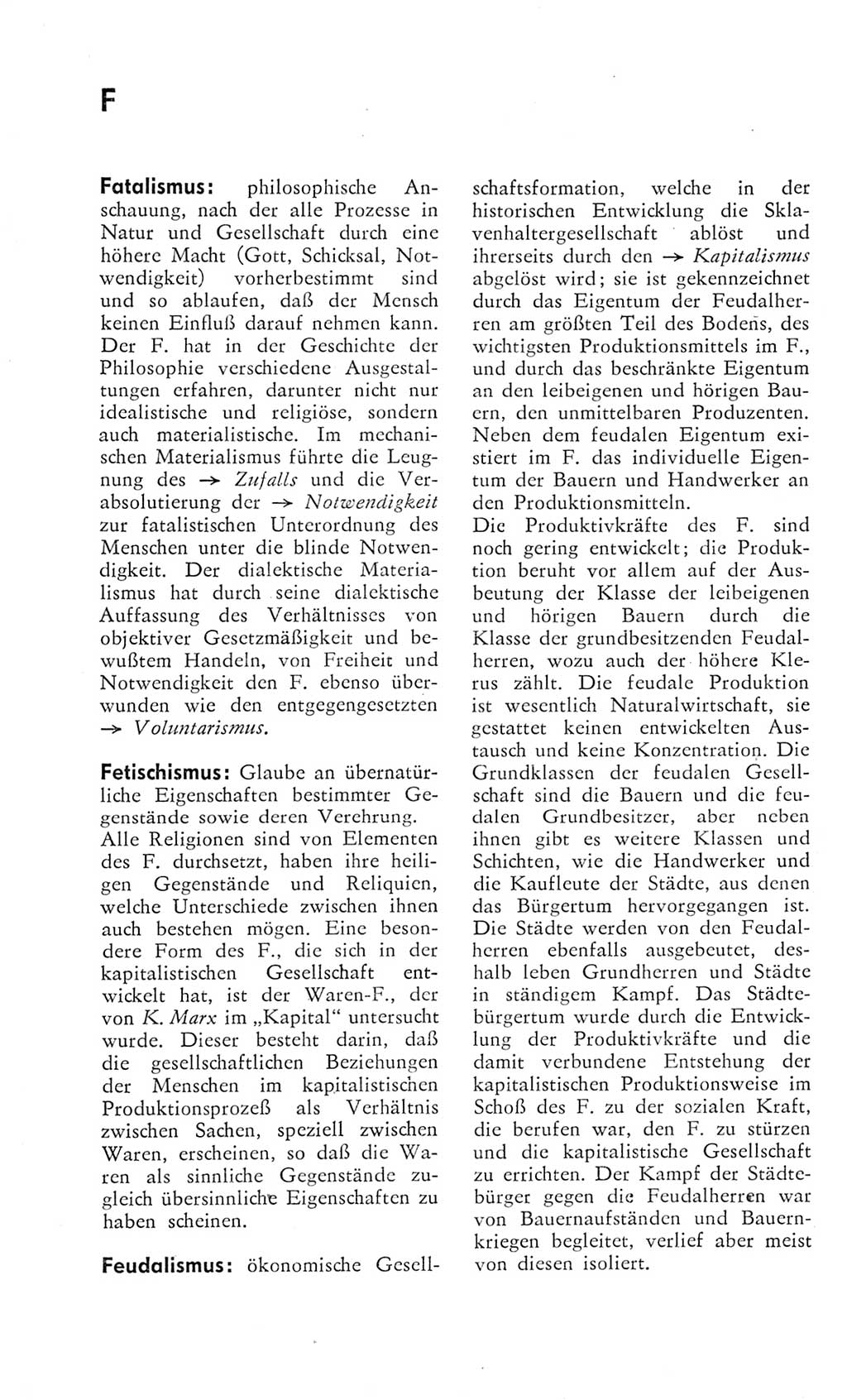 Kleines Wörterbuch der marxistisch-leninistischen Philosophie [Deutsche Demokratische Republik (DDR)] 1975, Seite 100 (Kl. Wb. ML Phil. DDR 1975, S. 100)