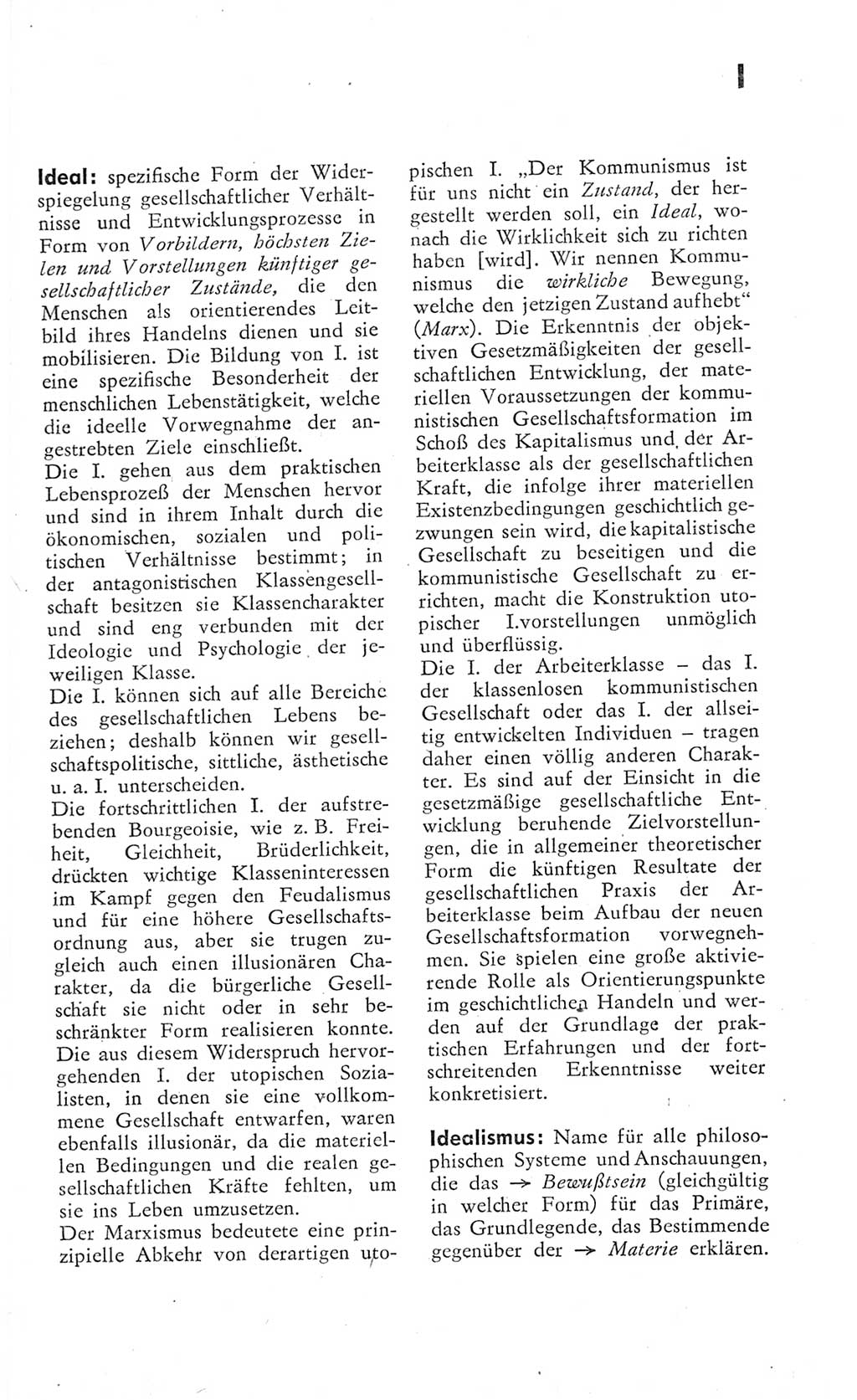 Kleines Wörterbuch der marxistisch-leninistischen Philosophie [Deutsche Demokratische Republik (DDR)] 1975, Seite 135 (Kl. Wb. ML Phil. DDR 1975, S. 135)