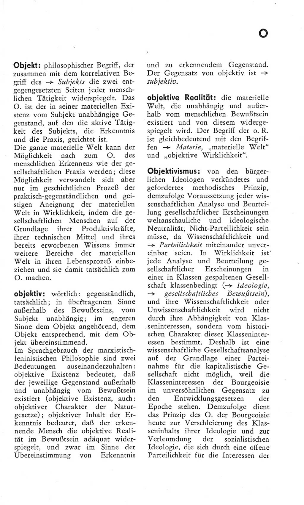 Kleines Wörterbuch der marxistisch-leninistischen Philosophie [Deutsche Demokratische Republik (DDR)] 1975, Seite 207 (Kl. Wb. ML Phil. DDR 1975, S. 207)