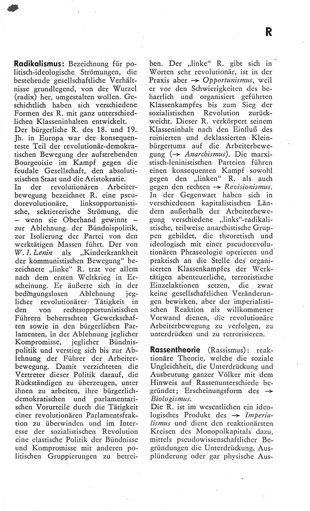 Kleines Wörterbuch der marxistisch-leninistischen Philosophie [Deutsche Demokratische Republik (DDR)] 1975, Seite 239 (Kl. Wb. ML Phil. DDR 1975, S. 239)