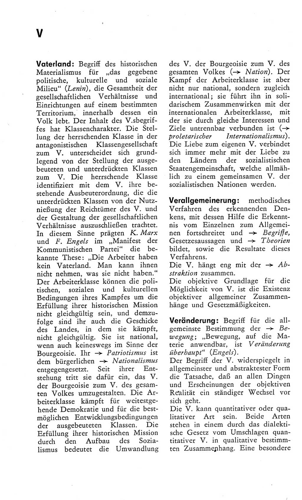 Kleines Wörterbuch der marxistisch-leninistischen Philosophie [Deutsche Demokratische Republik (DDR)] 1975, Seite 288 (Kl. Wb. ML Phil. DDR 1975, S. 288)