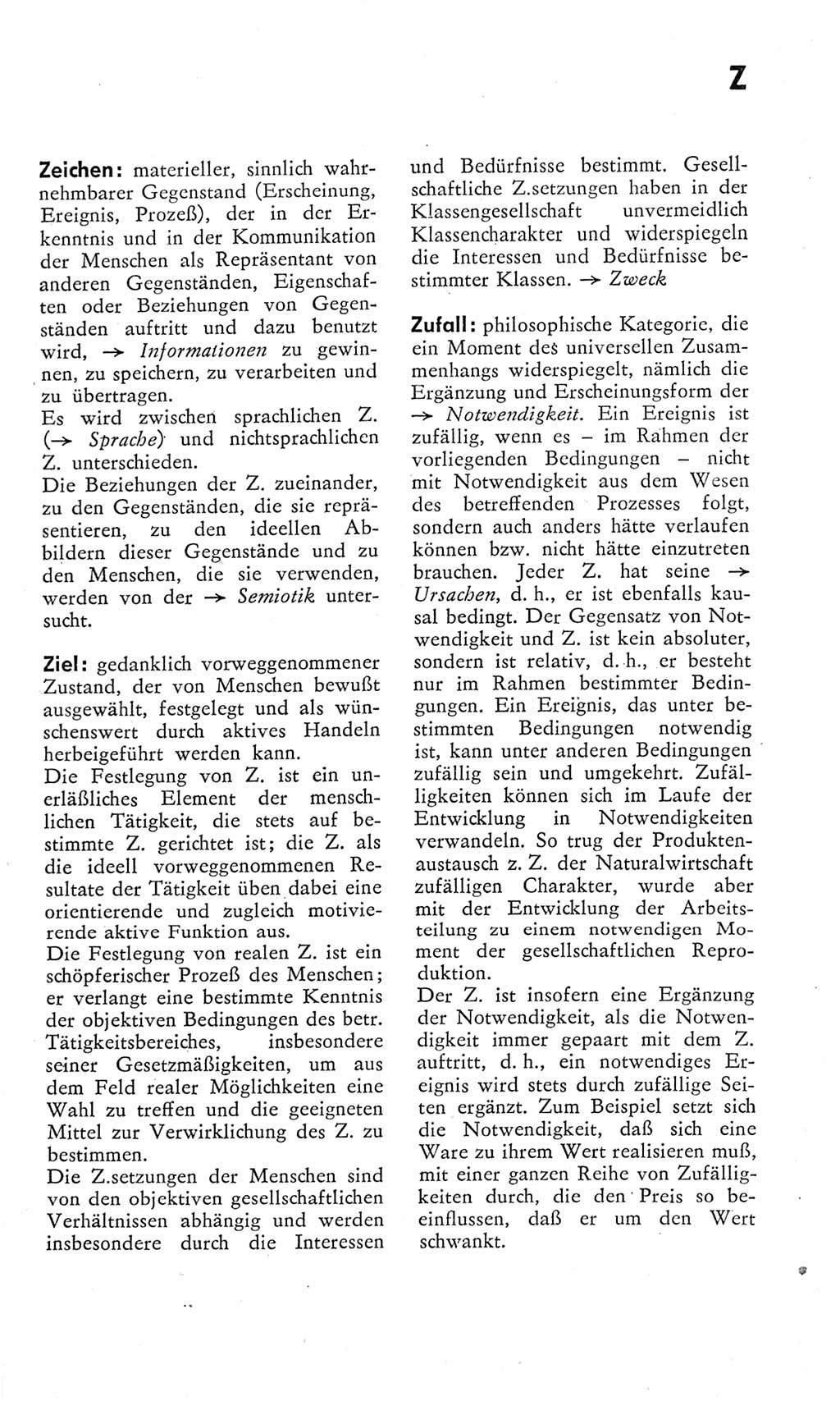 Kleines Wörterbuch der marxistisch-leninistischen Philosophie [Deutsche Demokratische Republik (DDR)] 1975, Seite 317 (Kl. Wb. ML Phil. DDR 1975, S. 317)