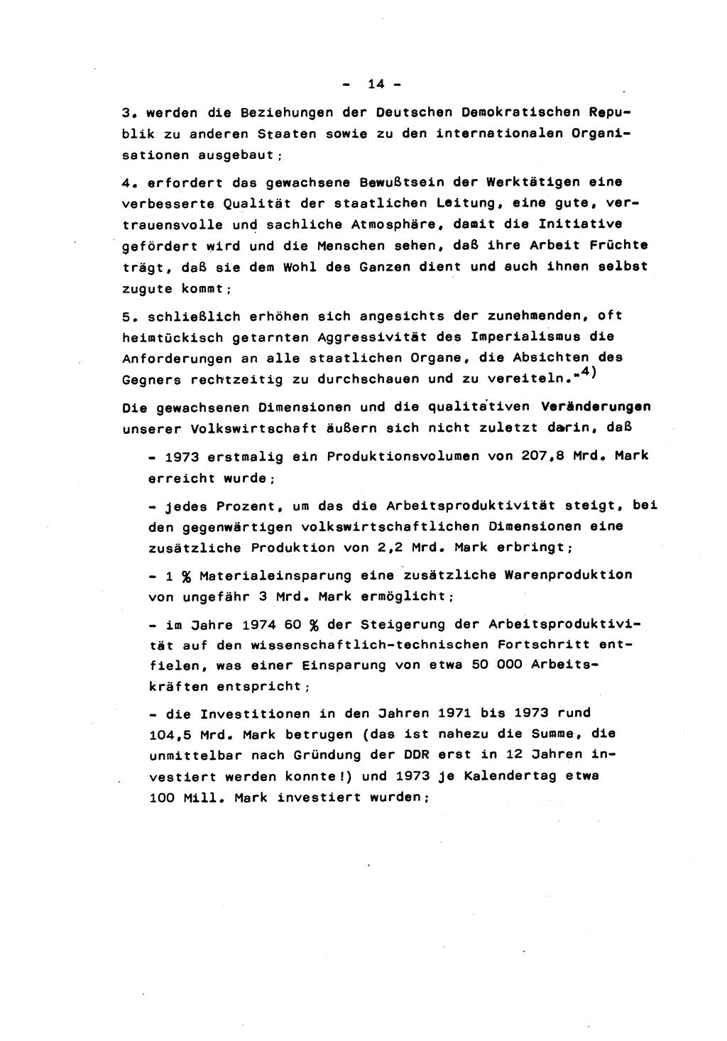 Marxistisch-leninistische Staats- und Rechtstheorie [Deutsche Demokratische Republik (DDR)] 1975, Seite 14 (ML St.-R.-Th. DDR 1975, S. 14)