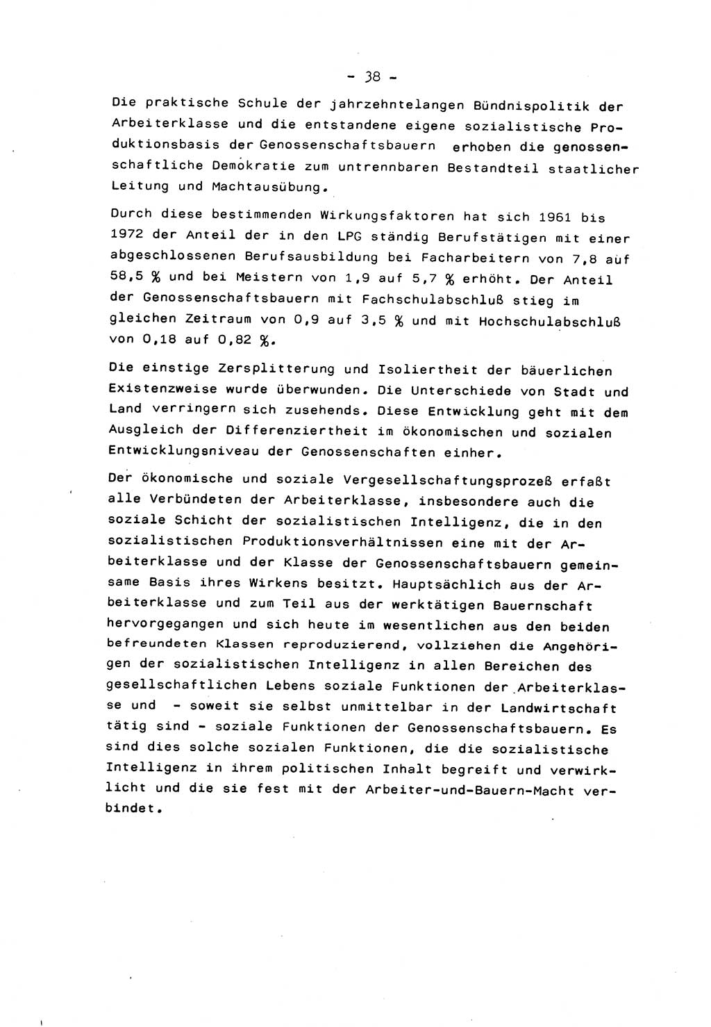 Marxistisch-leninistische Staats- und Rechtstheorie [Deutsche Demokratische Republik (DDR)] 1975, Seite 38 (ML St.-R.-Th. DDR 1975, S. 38)