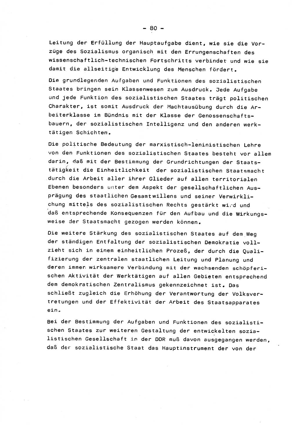 Marxistisch-leninistische Staats- und Rechtstheorie [Deutsche Demokratische Republik (DDR)] 1975, Seite 80 (ML St.-R.-Th. DDR 1975, S. 80)