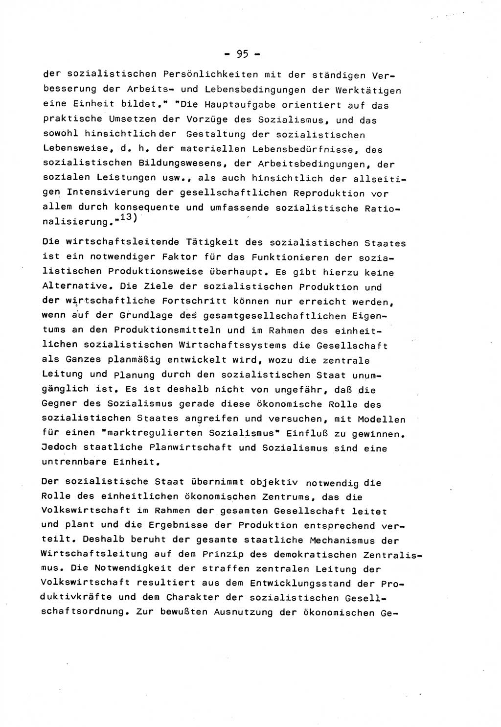 Marxistisch-leninistische Staats- und Rechtstheorie [Deutsche Demokratische Republik (DDR)] 1975, Seite 95 (ML St.-R.-Th. DDR 1975, S. 95)