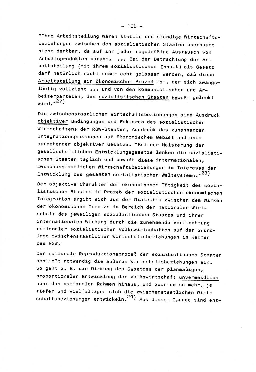 Marxistisch-leninistische Staats- und Rechtstheorie [Deutsche Demokratische Republik (DDR)] 1975, Seite 106 (ML St.-R.-Th. DDR 1975, S. 106)