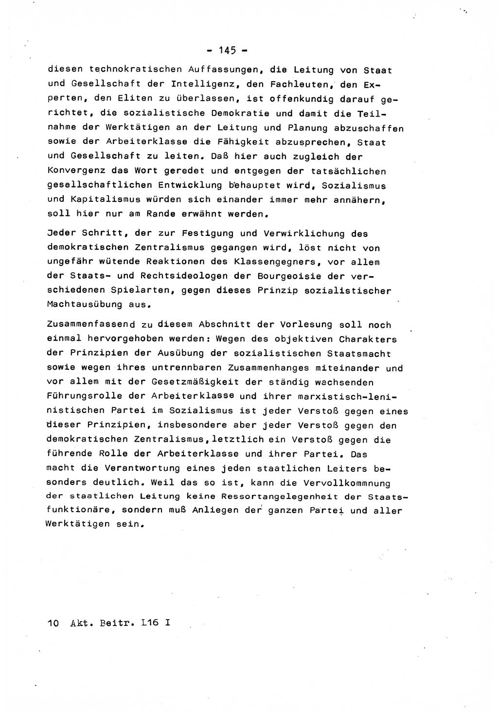Marxistisch-leninistische Staats- und Rechtstheorie [Deutsche Demokratische Republik (DDR)] 1975, Seite 145 (ML St.-R.-Th. DDR 1975, S. 145)