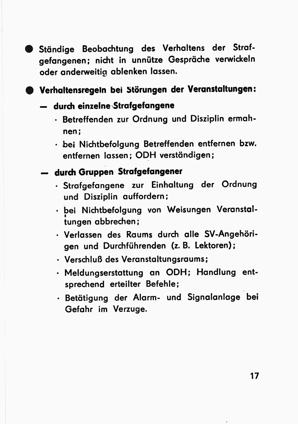 Merkbuch für SV-Angehörige [Strafvollzug (SV) Deutsche Demokratische Republik (DDR)] 1975, Seite 17 (SV-Angeh. DDR 1975, S. 17)
