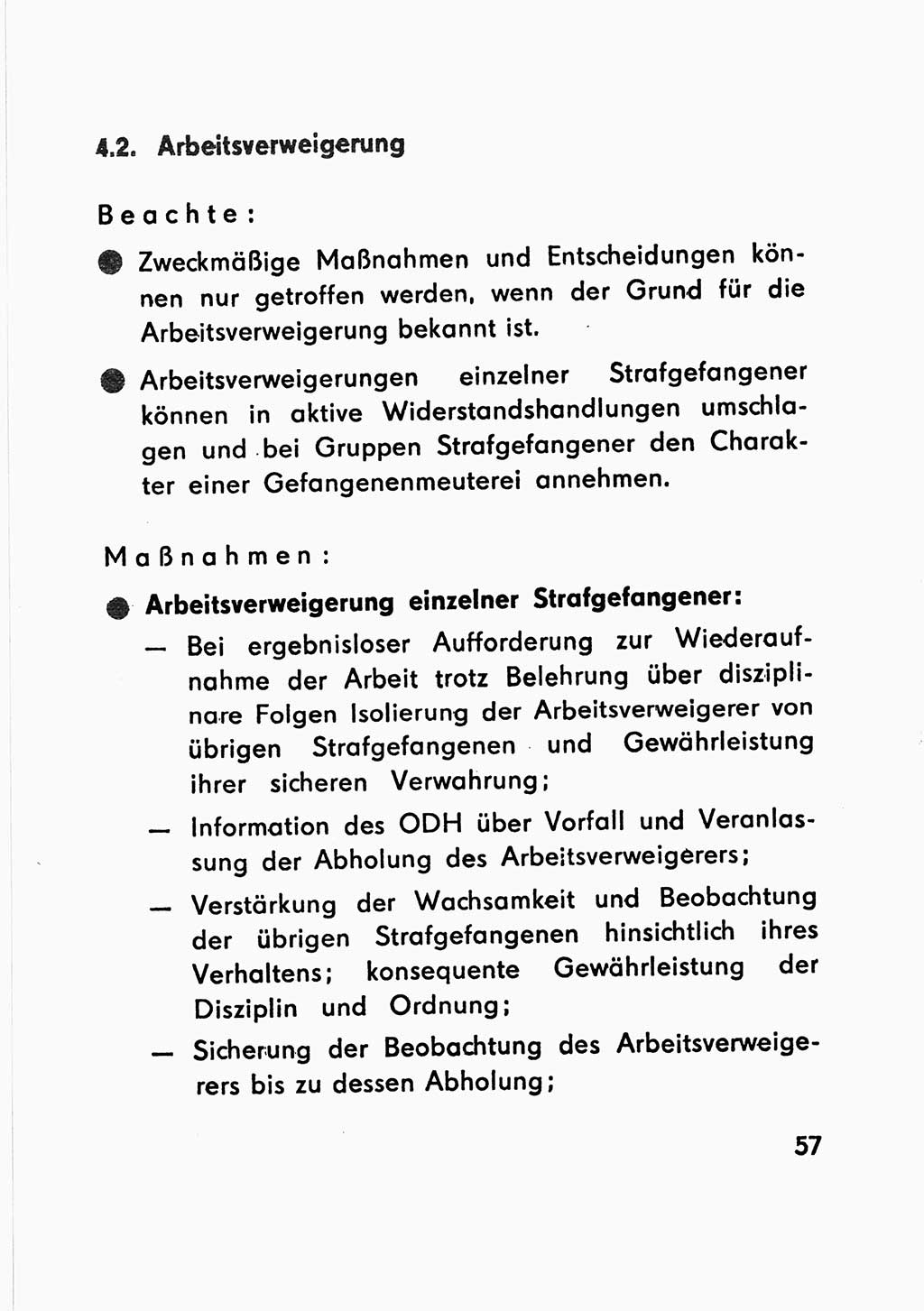 Merkbuch für SV-Angehörige [Strafvollzug (SV) Deutsche Demokratische Republik (DDR)] 1975, Seite 57 (SV-Angeh. DDR 1975, S. 57)