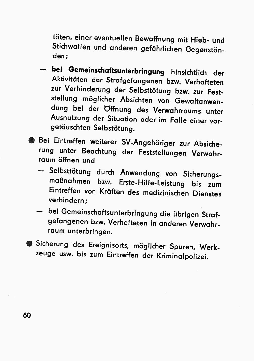 Merkbuch für SV-Angehörige [Strafvollzug (SV) Deutsche Demokratische Republik (DDR)] 1975, Seite 60 (SV-Angeh. DDR 1975, S. 60)