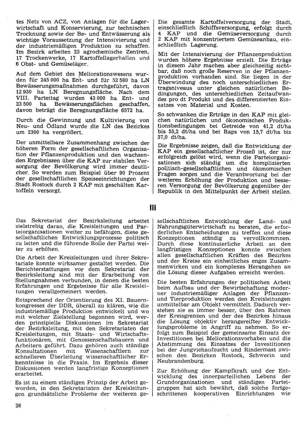 Neuer Weg (NW), Organ des Zentralkomitees (ZK) der SED (Sozialistische Einheitspartei Deutschlands) für Fragen des Parteilebens, 30. Jahrgang [Deutsche Demokratische Republik (DDR)] 1975, Seite 26 (NW ZK SED DDR 1975, S. 26)