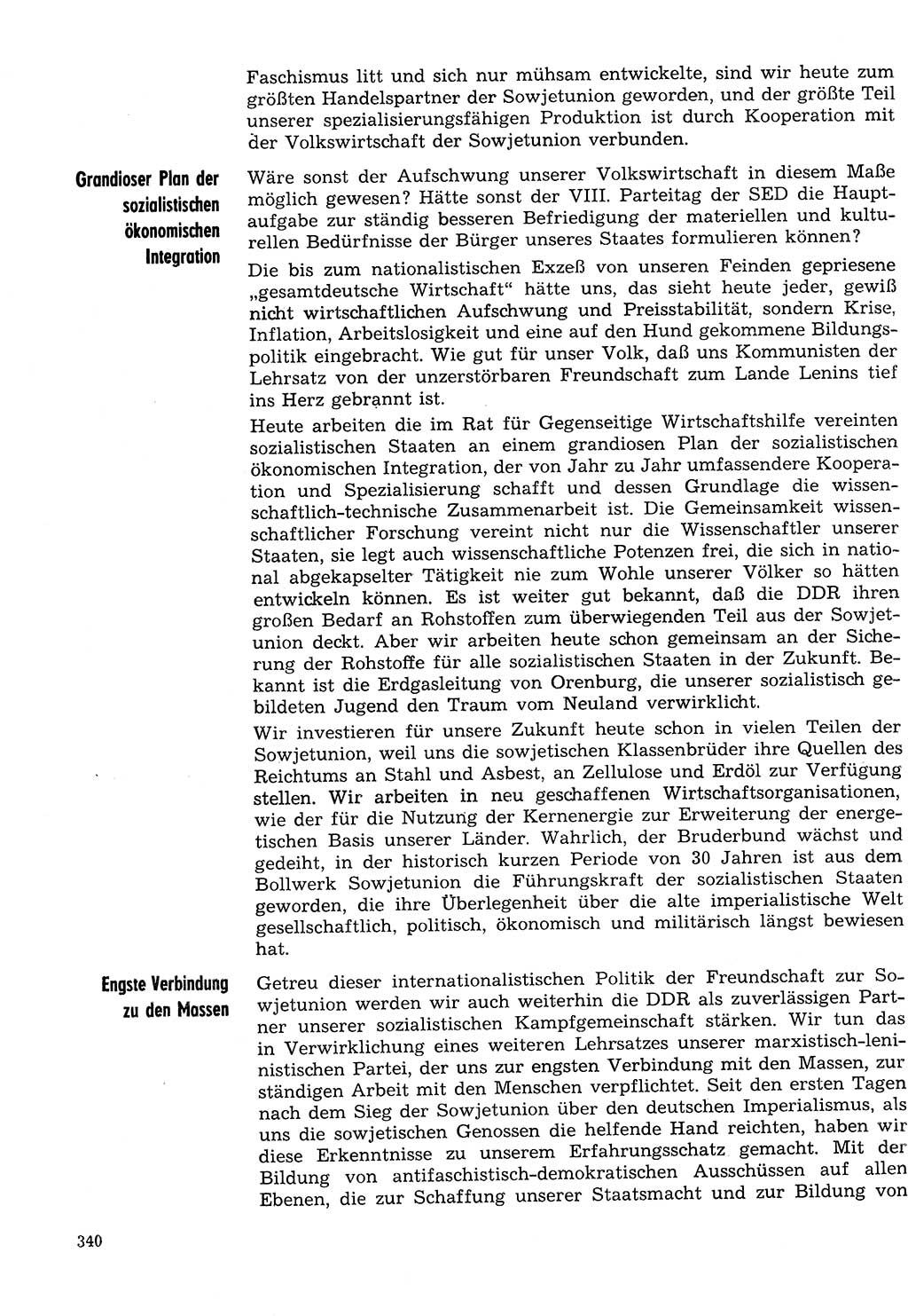 Neuer Weg (NW), Organ des Zentralkomitees (ZK) der SED (Sozialistische Einheitspartei Deutschlands) für Fragen des Parteilebens, 30. Jahrgang [Deutsche Demokratische Republik (DDR)] 1975, Seite 340 (NW ZK SED DDR 1975, S. 340)